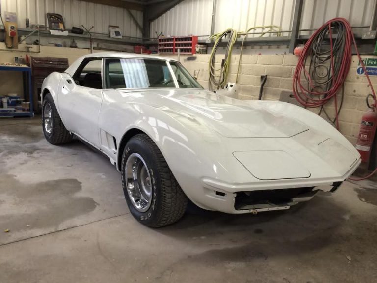 Fibreglass restoration on american classics